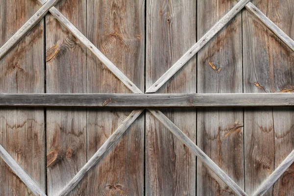 Vintage wooden barn door background — Stock Photo, Image