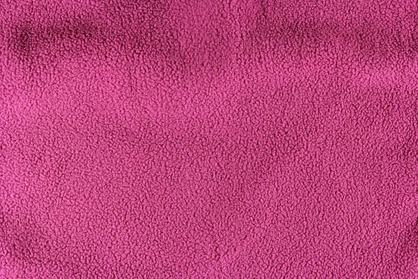 Pink polar fleece background or texture — Stockfoto