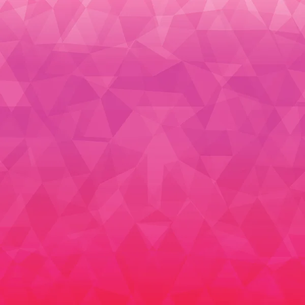 Fondo abstracto poligonal rosa — Vector de stock