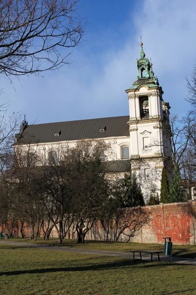 Kostel St. Stanislaus na Skalce, Krakov, Polsko — Stock fotografie