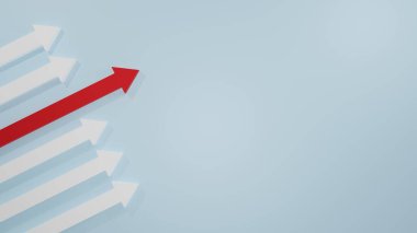 İş okunun hedeflediği yön büyüme başarısı, Yatırım Finansal Ok Grafikleri, 3B yorumlama