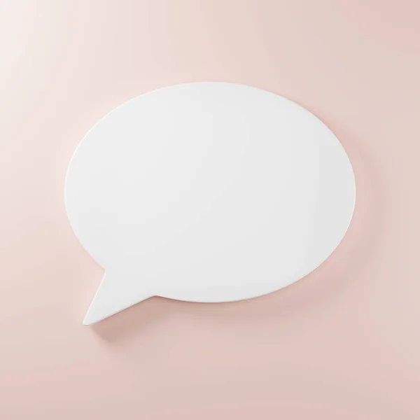 Speak Bubble Text Talk Chatting Box Thinking Sign Symbol Message — Stock Photo, Image