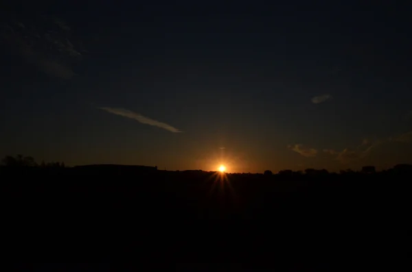 Nascer do sol no verão — Fotografia de Stock