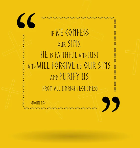 Bible quotes about God's forgiveness — Stock Photo, Image