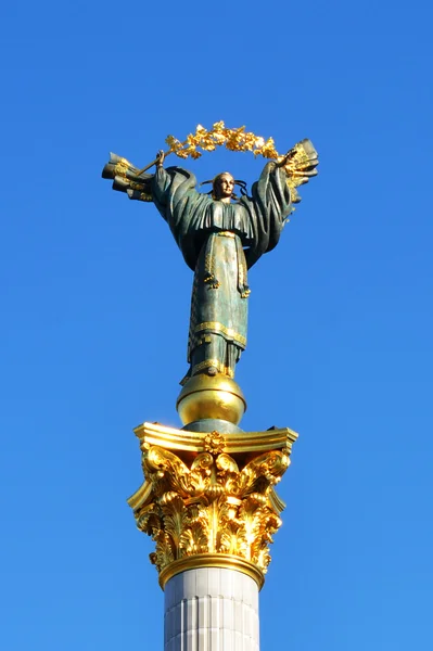 Monumento da independência em Kiev — Fotografia de Stock