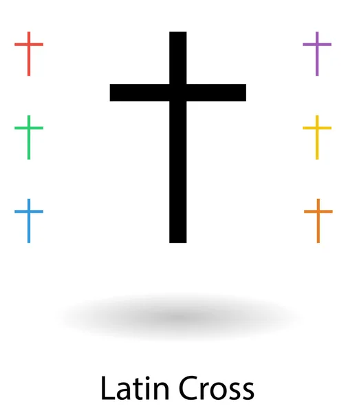Signo da cruz romana —  Vetores de Stock
