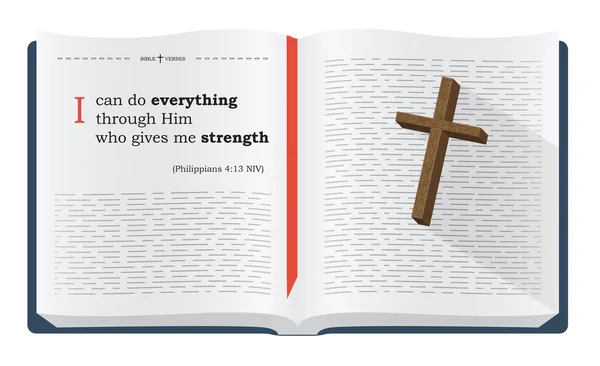 Bible verses for religion studies — Stock Photo, Image