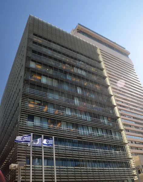 Тель-Авів фондова біржа — стокове фото