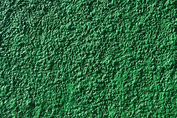 Green cement plaster wall, textured background. — Stock Photo, Image