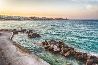 Otranto 'nun doğal kıyısı, Italya 'nın en Doğu şehri