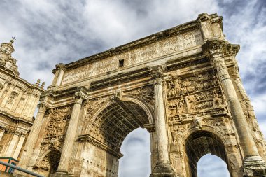 Zafer Takı Septimius Severus Roma Forum, İtalya