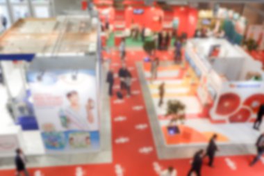 Ufuk arka planını bir fuar