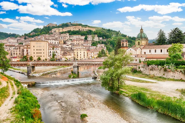 Vacker utsikt över gamla stan i Cosenza, Italien — Stockfoto