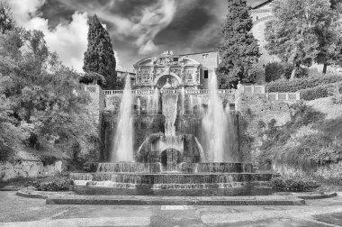 Neptün Çeşmesi, Villa d'Este, Tivoli, İtalya