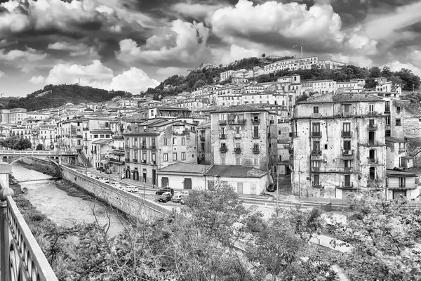 Vacker utsikt över gamla stan i Cosenza, Italien — Stockfoto