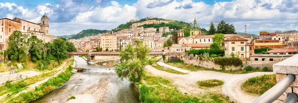 Vacker utsikt över gamla stan i Cosenza, Italien — Stockfoto