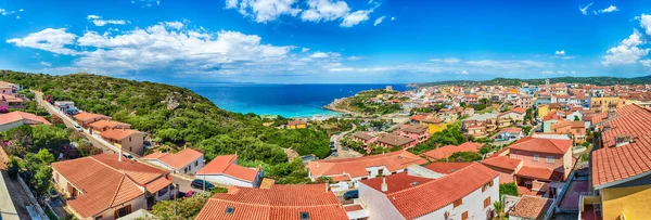 Vista Aérea Panorámica Ciudad Santa Teresa Gallura Situada Extremo Norte —  Fotos de Stock