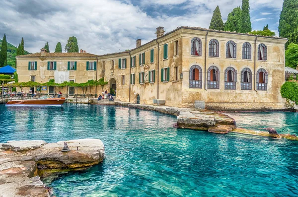 Garda Gölü Punta San Vigilio Garda Kasabası Verona Talya — Stok fotoğraf