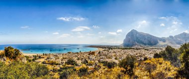 Panoramik görüntülemek San Vito Lo Capo, Sicilya
