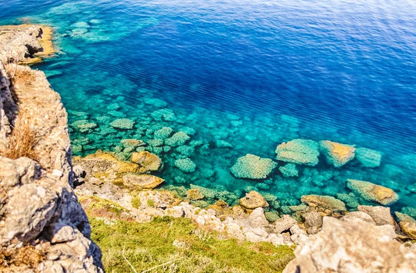 Akdeniz Beach Milazzo, Sicilya — Stok fotoğraf