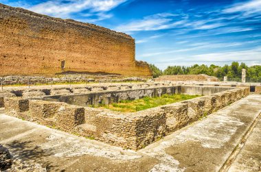 Kalesi'nde Villa Adriana (Hadrian'ın Villa), Tivoli, İtalya