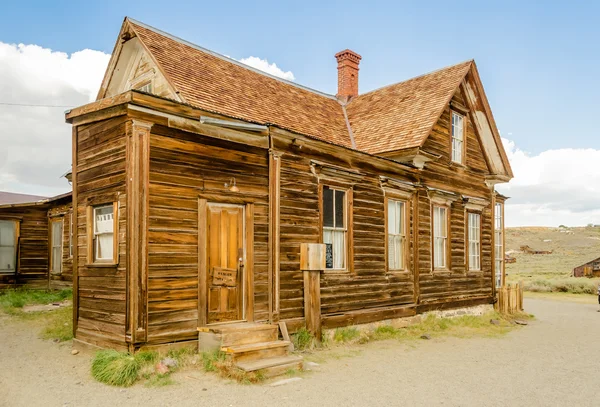 Verlassene Rangerstation in der Goldgräbergeisterstadt Bodie, — Stockfoto