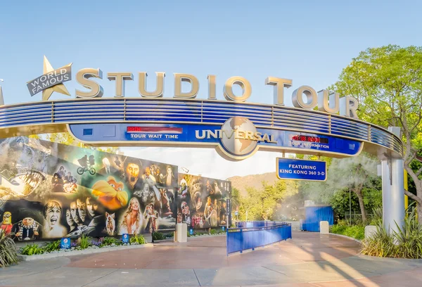 Entrada do The Studio Tour, atração popular no The Universal — Fotografia de Stock