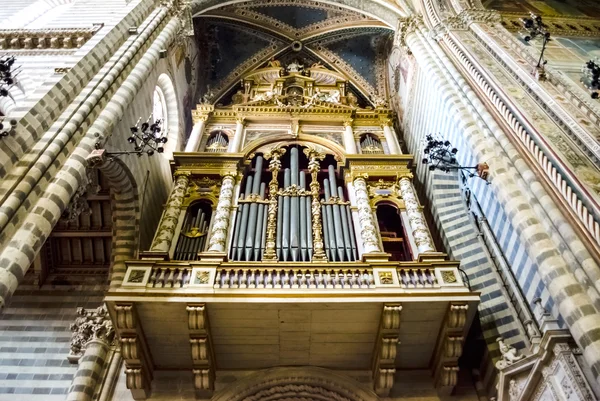 Medieval Gothic Cathedral of Orvieto, Italy — Stock Photo, Image