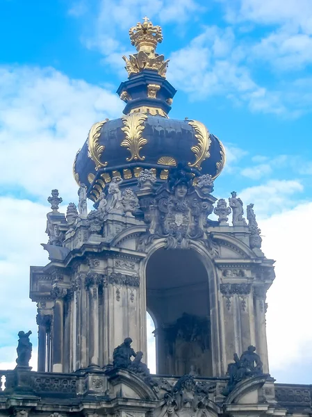 Fragment pałacu zwinger w Dreźnie — Zdjęcie stockowe