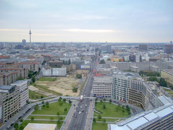 Vista panorámica de Berlín desde Potzdamer Platz —  Fotos de Stock