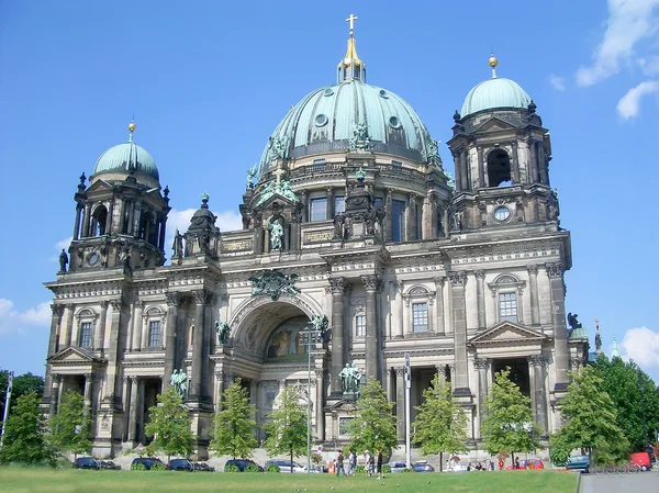 Фасад Берлинского собора (Berliner Dom ) — стоковое фото