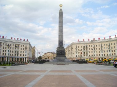 Zafer Meydanı ve inconic Obelisk, ana Landmark biri