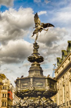 Eros heykeli, piccadilly circus, Londra