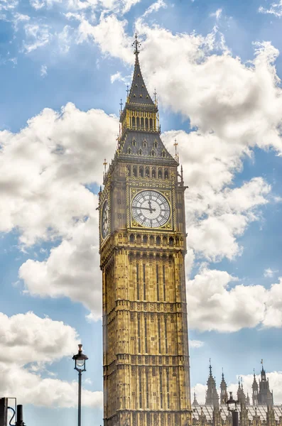 De Big Ben, de Houses of Parliament, London — Stockfoto