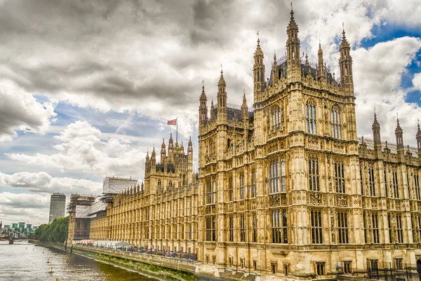 Palazzo di Westminster, Case del Parlamento, Londra — Foto Stock