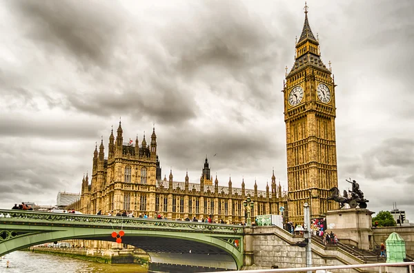 Palazzo di Westminster, Case del Parlamento, Londra — Foto Stock