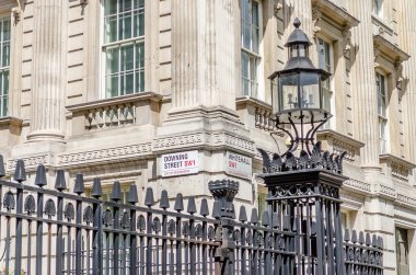Downing Street Sign, London clipart