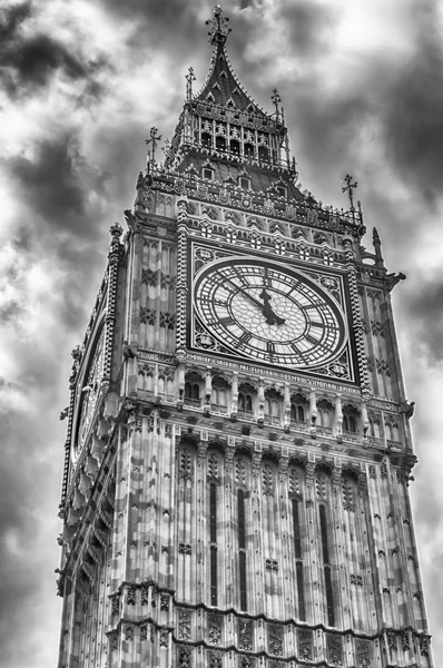 De Big Ben, de Houses of Parliament, London — Stockfoto