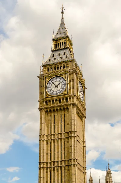 Big Ben, Parlamento, Londra evleri — Stok fotoğraf