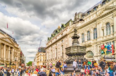 Eros heykeli, piccadilly circus, Londra