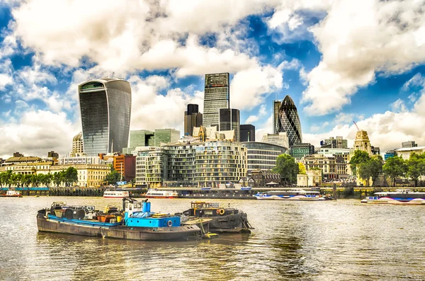 De skyline van de stad van Londen — Stockfoto