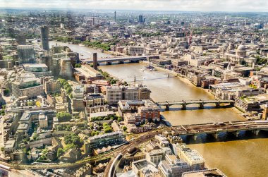 Londra 'nın panoramik manzarası