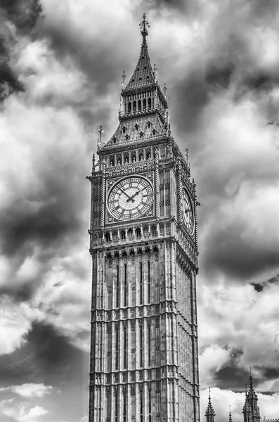Big Ben, Parlamento, Londra evleri — Stok fotoğraf