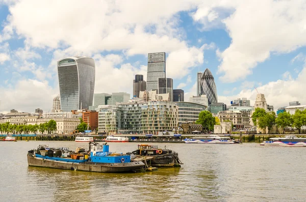 De skyline van de stad van Londen — Stockfoto