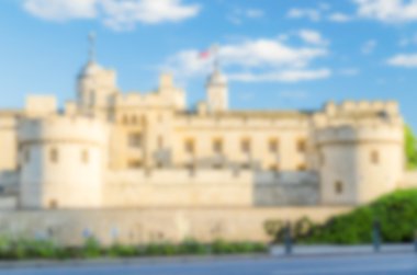 Londra Kulesi arka plan. Kasıtlı olarak bulanık