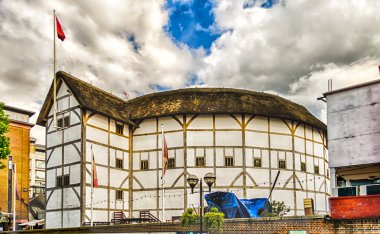 Shakespeare's Globe Theatre Londra'da