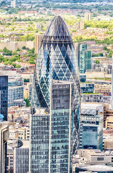 The Gherkin Skyscraper in London — Stock Photo, Image