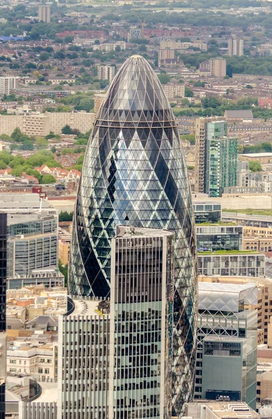 The Gherkin Skyscraper in London — Stock Photo, Image