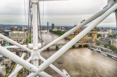 london eye panoramik tekerlek
