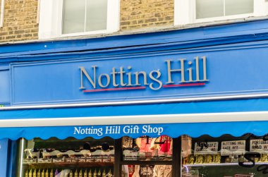 Notting Hill movie location clipart
